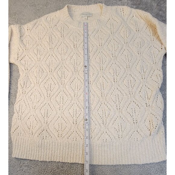 Lucky Brand Diamond Knit Sweater - Picture 5 of 10